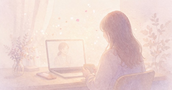 オンラインカウンセリングのイメージ